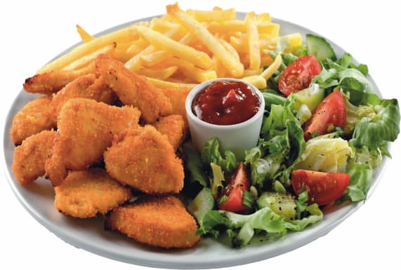 Prato Nuggets de Frango