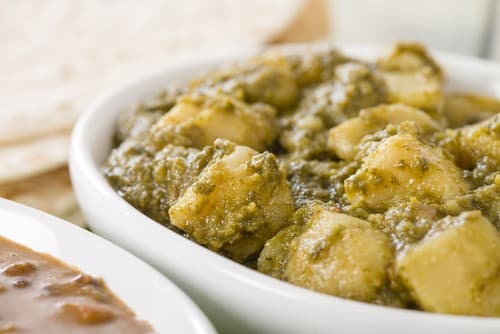 Saag Aloo