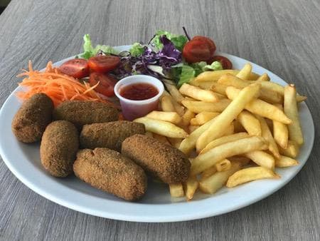 Prato de Croquetes de Espinafres