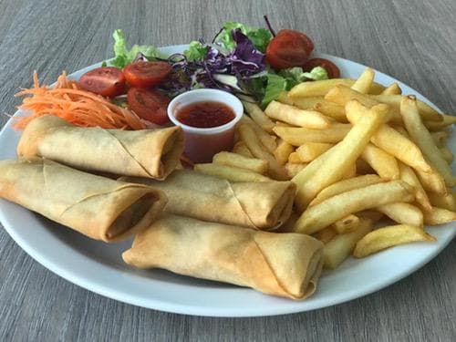 Prato Crepe de Legumes